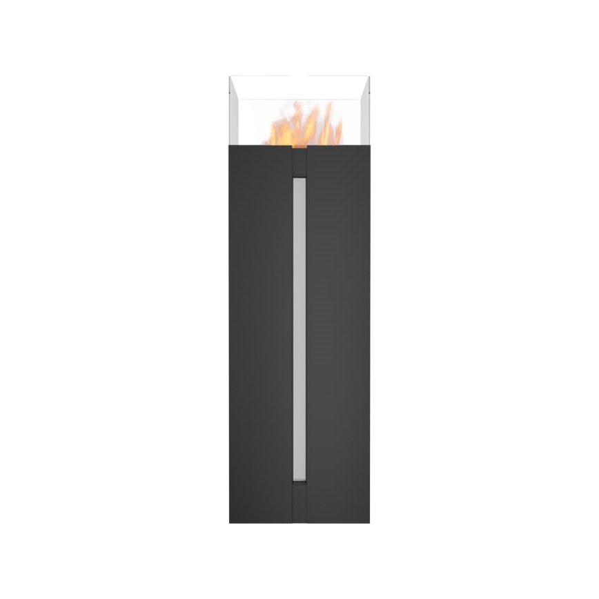 Kratki - Kominek BIO 113,6x35,9 cm 2kW czarny