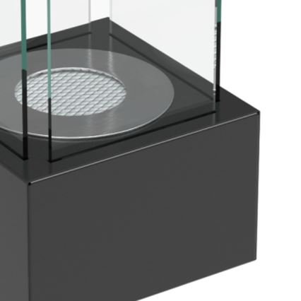 Kratki - Kominek BIO 35,3x25 cm 1kW czarny