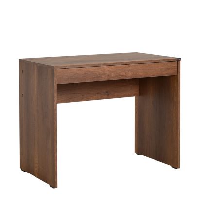Biurko 75x90 cm brązowe