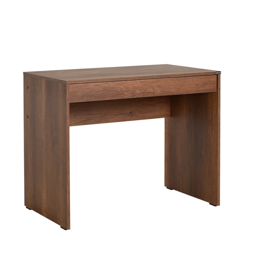 Biurko 75x90 cm brązowe