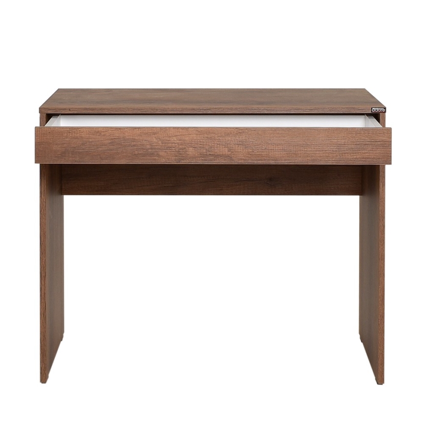 Biurko 75x90 cm brązowe