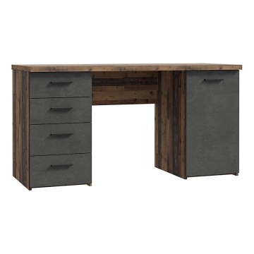 Biurko ARENO brąz/grafit