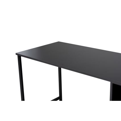 Biurko CLARO 240x60 cm antracyt/czarny