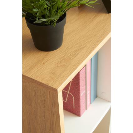 Biurko GORA dąb/białe