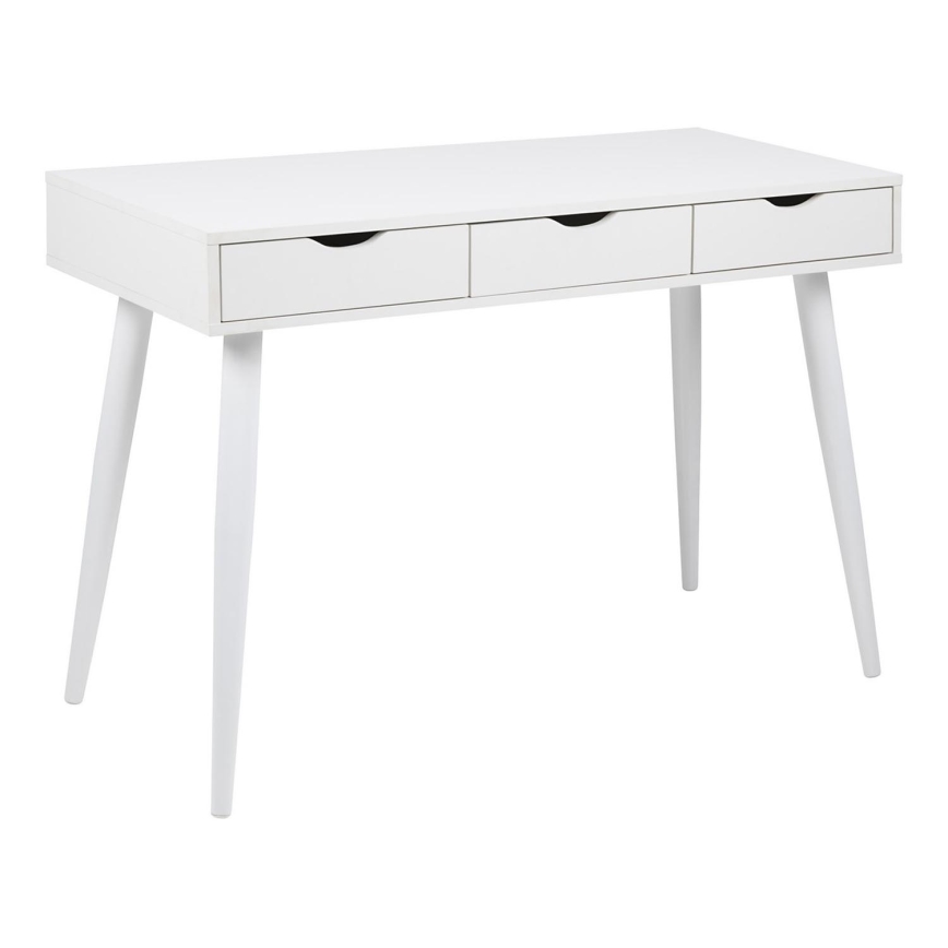 Biurko z szufladami ADIS białe
