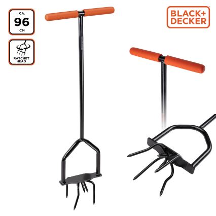 BLACK+DECKER - Kultywator ogrodowy 96 cm