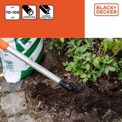 BLACK+DECKER - Łopata 70-105 cm