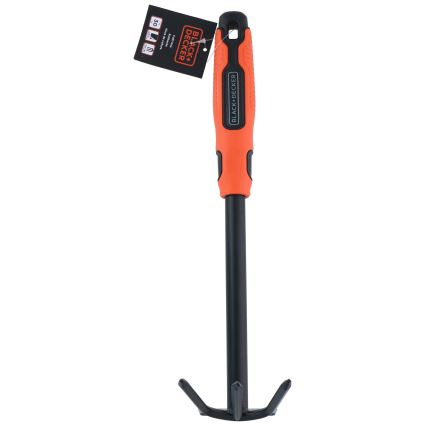 BLACK+DECKER - Motyka ogrodowa z trójzębnym spulchniaczem gleby 30 cm