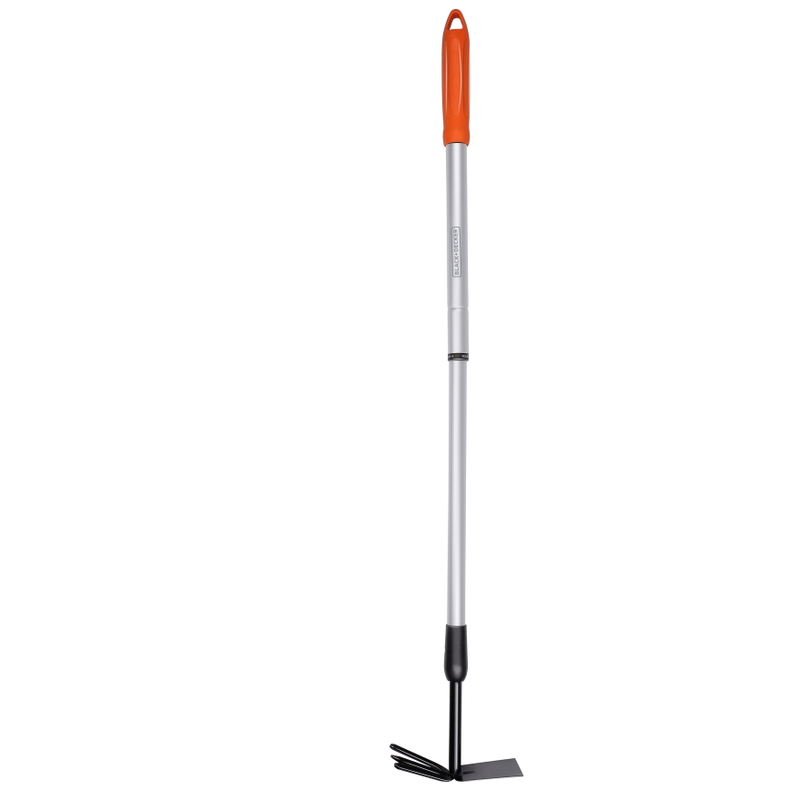 BLACK+DECKER - Motyka ogrodowa z trójzębnym spulchniaczem gleby 66-101 cm