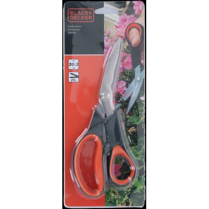 BLACK+DECKER - Nożyce ogrodnicze do kwiatów 202 mm