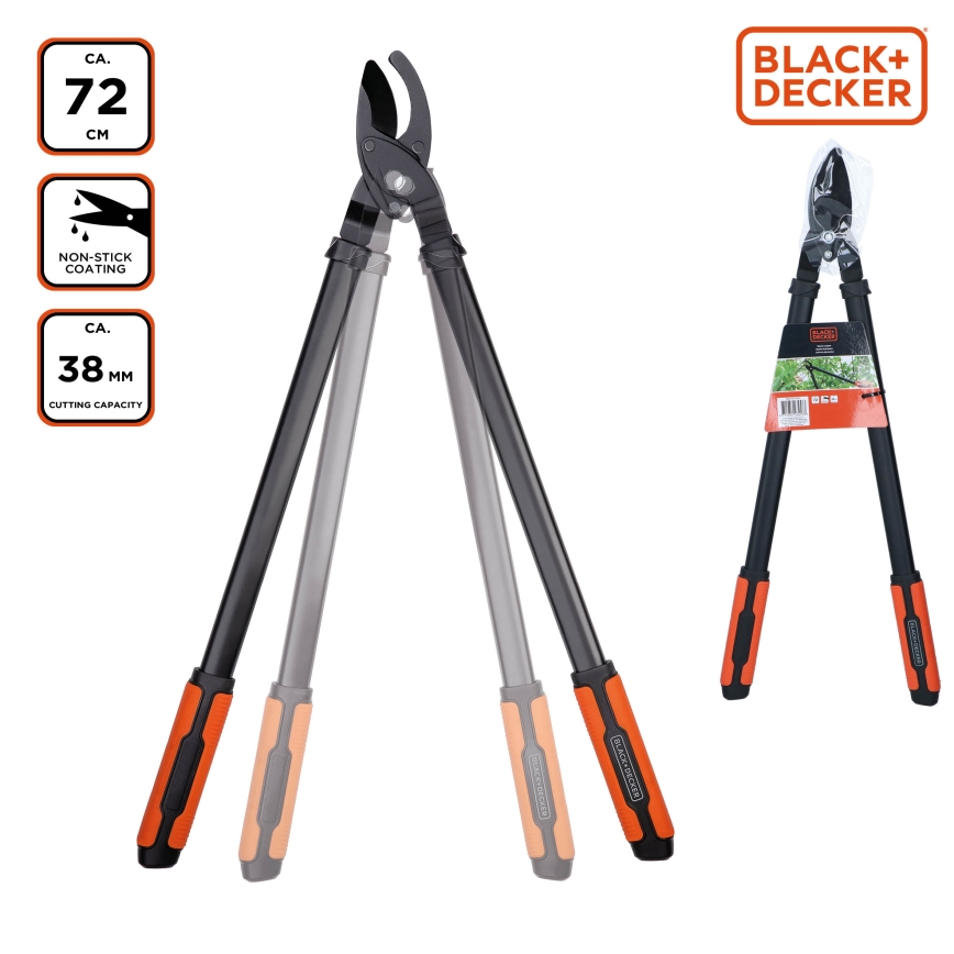 BLACK+DECKER - Pętle ogrodnicze 720 mm