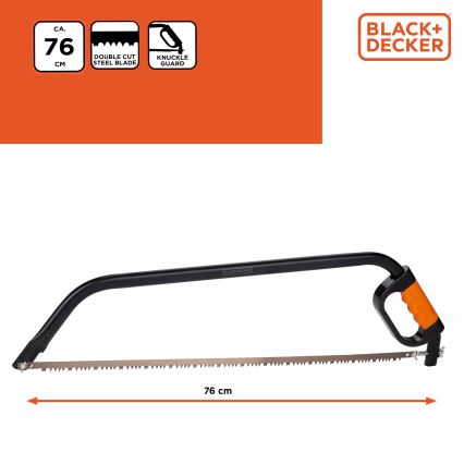 BLACK+DECKER - Piła ramowa 76 cm