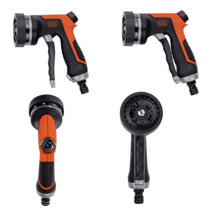 BLACK+DECKER - Pistolet do nawadniania 10 funkcji