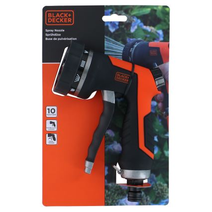 BLACK+DECKER - Pistolet do nawadniania 10 funkcji