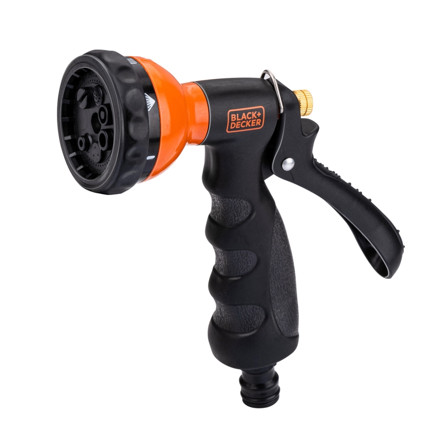 BLACK+DECKER - Pistolet do podlewania z 3 złączkami