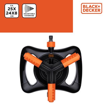 BLACK+DECKER - Trójramienny okrągły irygator