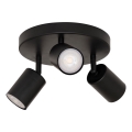 Bodowe oświetlenie VICO 3xGU10/25W/230V czarne od Atmosphera