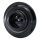 Bohemia-Design - Porcelanowe retro gniazdko domowe z ramką 250 V/16 A czarne
