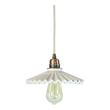 Bohemia-Design - Porcelanowy żyrandol na przewodzie 1xE27/60W/230V