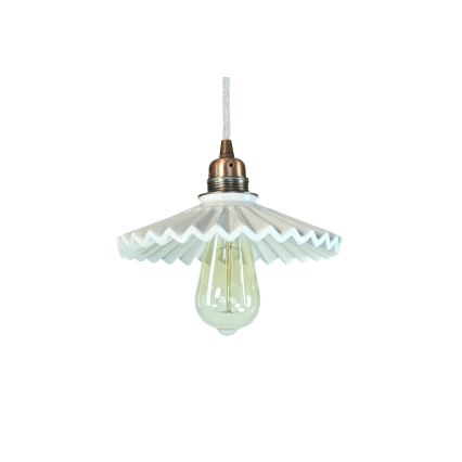 Bohemia-Design - Porcelanowy żyrandol na przewodzie 1xE27/60W/230V