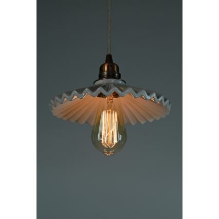 Bohemia-Design - Porcelanowy żyrandol na przewodzie 1xE27/60W/230V