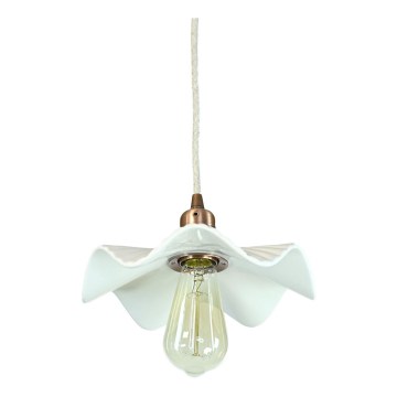 Bohemia-Design - Porcelanowy żyrandol na przewodzie 1xE27/60W/230V