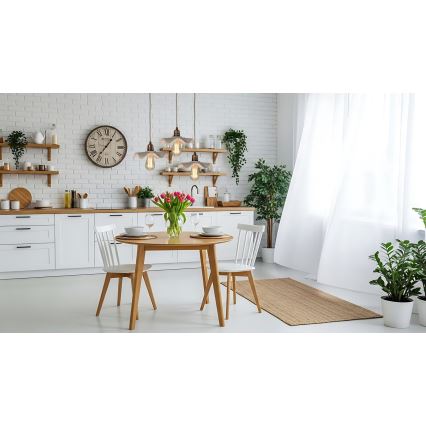 Bohemia-Design - Porcelanowy żyrandol na przewodzie 1xE27/60W/230V