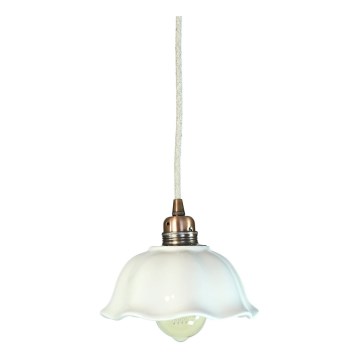 Bohemia-Design - Porcelanowy żyrandol na przewodzie 1xE27/60W/230V