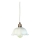 Bohemia-Design - Porcelanowy żyrandol na przewodzie 1xE27/60W/230V
