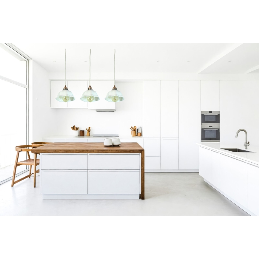 Bohemia-Design - Porcelanowy żyrandol na przewodzie 1xE27/60W/230V