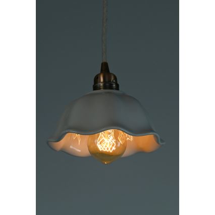 Bohemia-Design - Porcelanowy żyrandol na przewodzie 1xE27/60W/230V