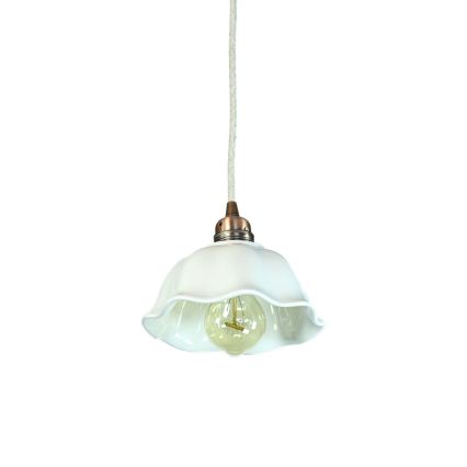 Bohemia-Design - Porcelanowy żyrandol na przewodzie 1xE27/60W/230V