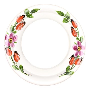 Bohemia-Design - Prosta porcelanowa ramka retro