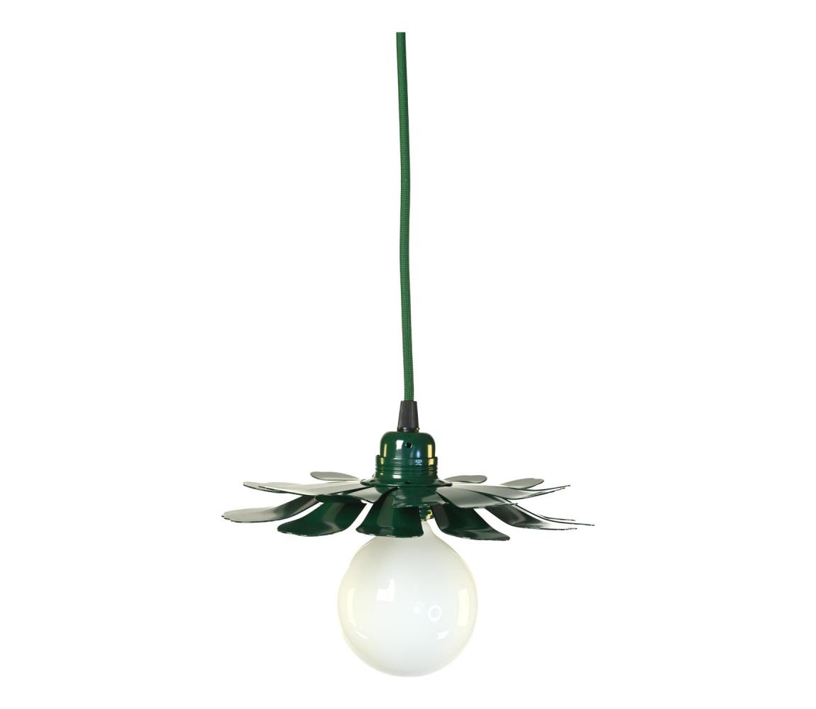 Bohemia-Design - Żyrandol na linkę 1xE27/60W/230V zielony