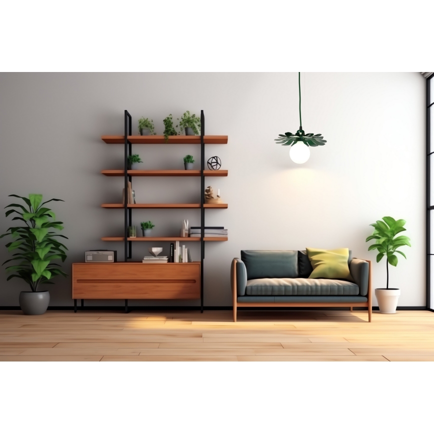 Bohemia-Design - Żyrandol na linkę 1xE27/60W/230V zielony