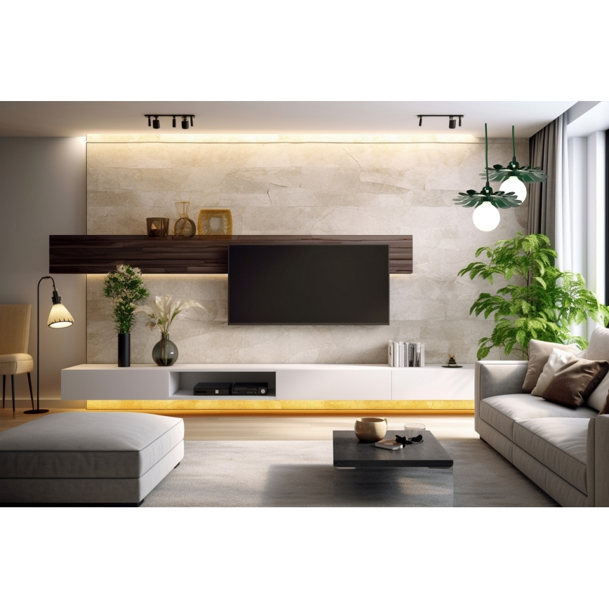 Bohemia-Design - Żyrandol na linkę 1xE27/60W/230V zielony