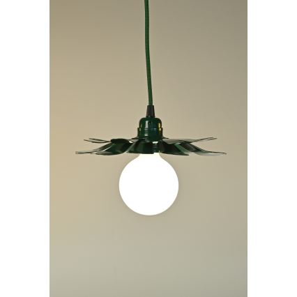 Bohemia-Design - Żyrandol na linkę 1xE27/60W/230V zielony