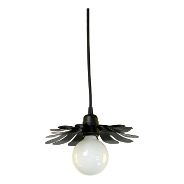 Bohemia-Design - Żyrandol na przewodzie 1xE27/60W/230V czarny