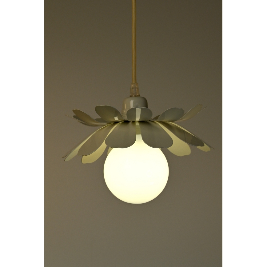 Bohemia-Design - Żyrandol na przewodzie 1xE27/60W/230V kremowy