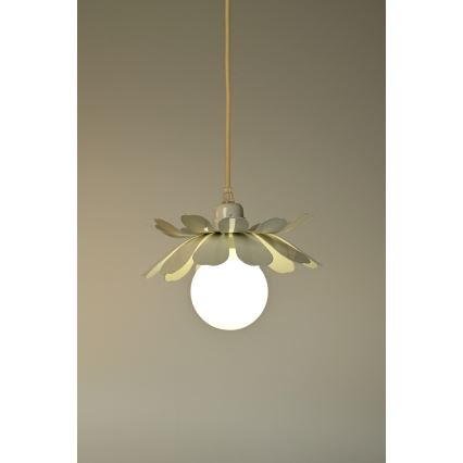 Bohemia-Design - Żyrandol na przewodzie 1xE27/60W/230V kremowy