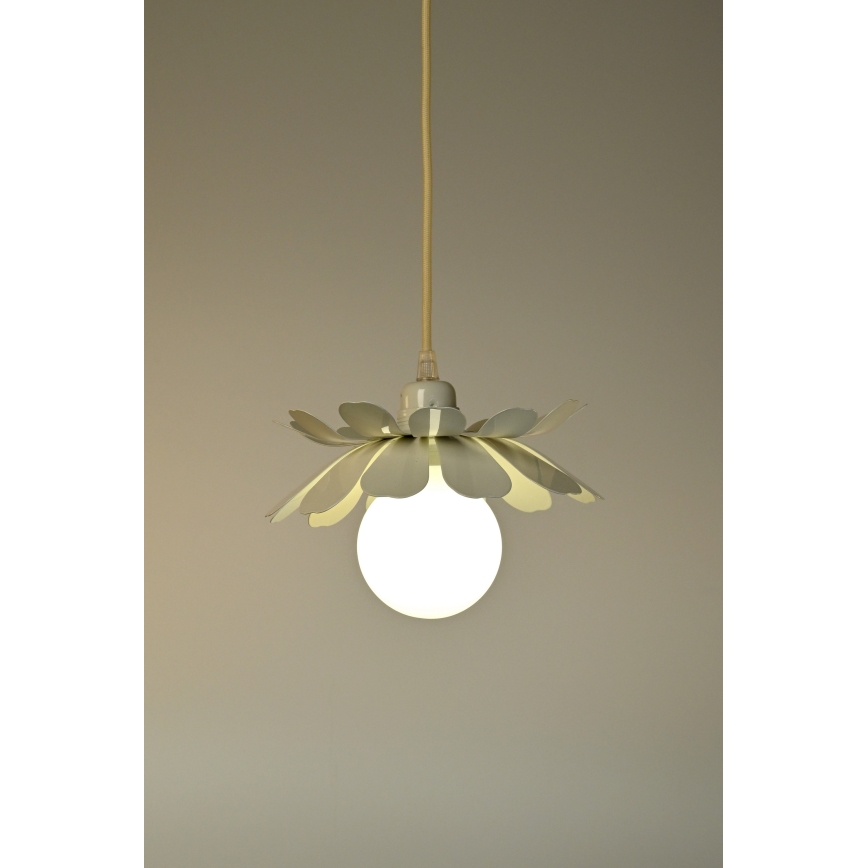 Bohemia-Design - Żyrandol na przewodzie 1xE27/60W/230V kremowy