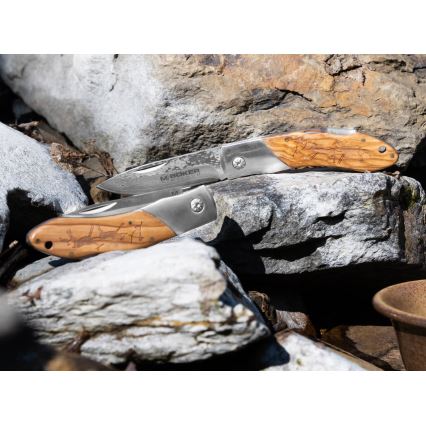 Böker - Kieszonkowy nóż damasceński Magnum Caveman 19,4 cm