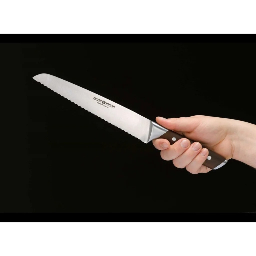 Böker - Nóż do pieczywa FORGE WOOD 22 cm z klonu