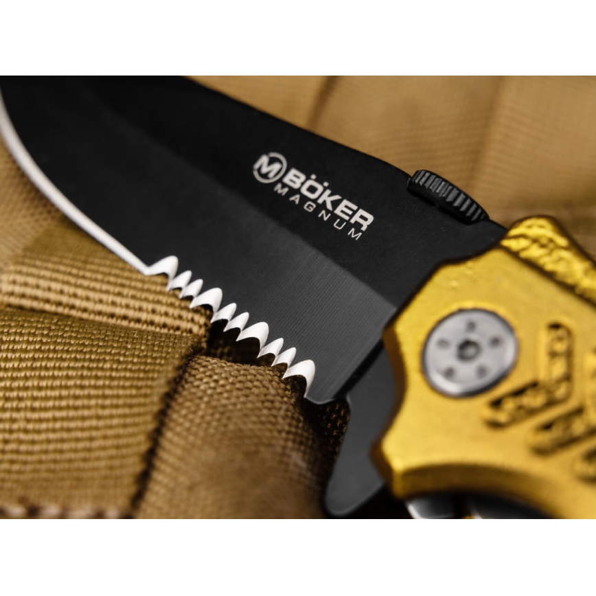 Böker - Nóż kieszonkowy Magnum Army Rescue 21,9 cm