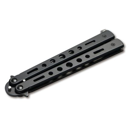 Böker - Nóż kieszonkowy Magnum Balisong All Black 22,9 cm