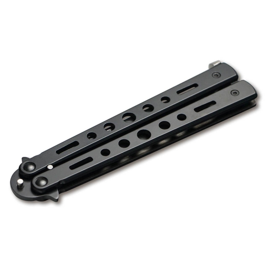Böker - Nóż kieszonkowy Magnum Balisong All Black 22,9 cm