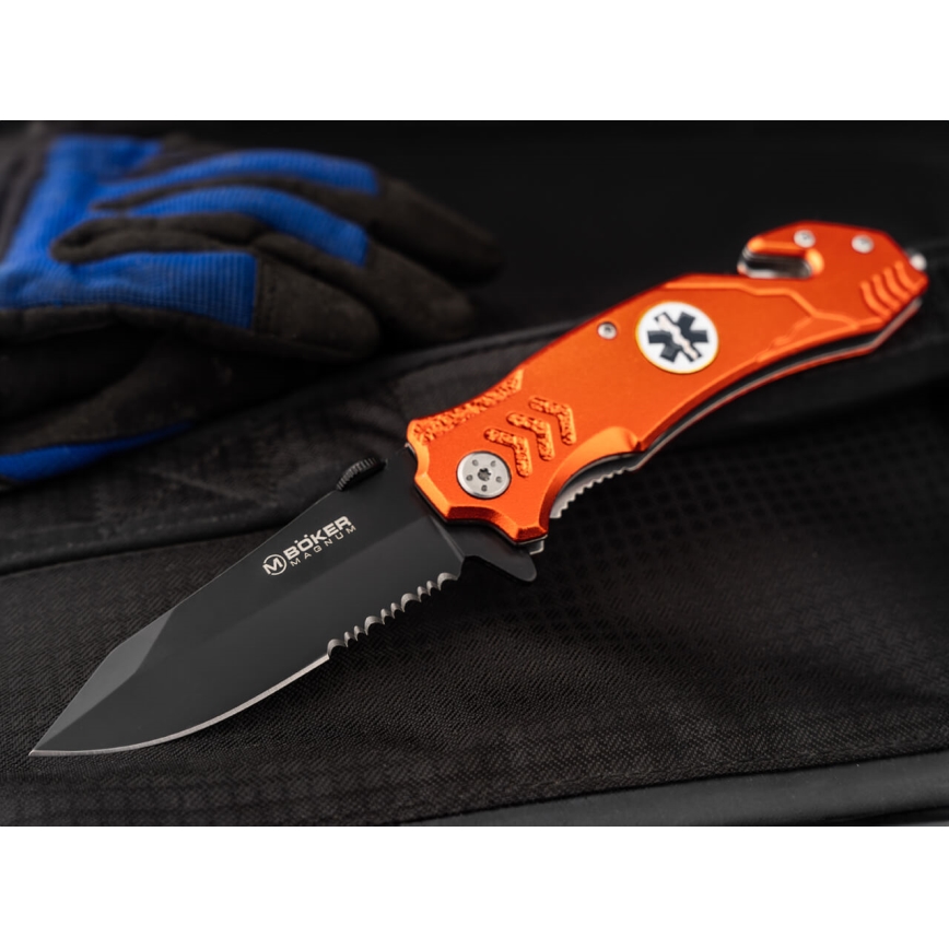 Böker - Nóż kieszonkowy Magnum EMS Rescue 21,9 cm