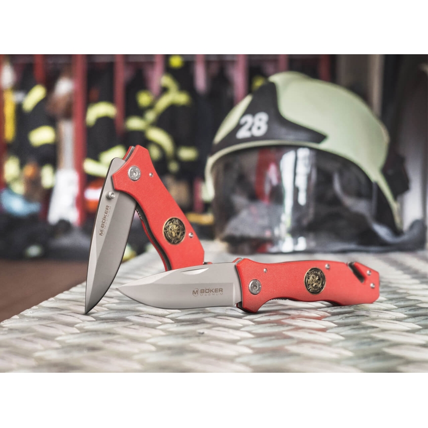 Böker - Nóż kieszonkowy Magnum Fire Brigade 20,7 cm
