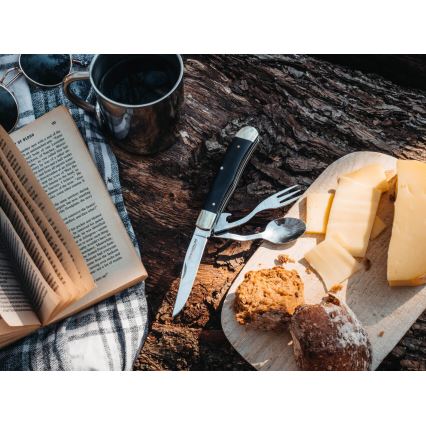 Böker - Nóż kieszonkowy ze sztućcami Magnum Bon Appetite 18,7 cm pakka