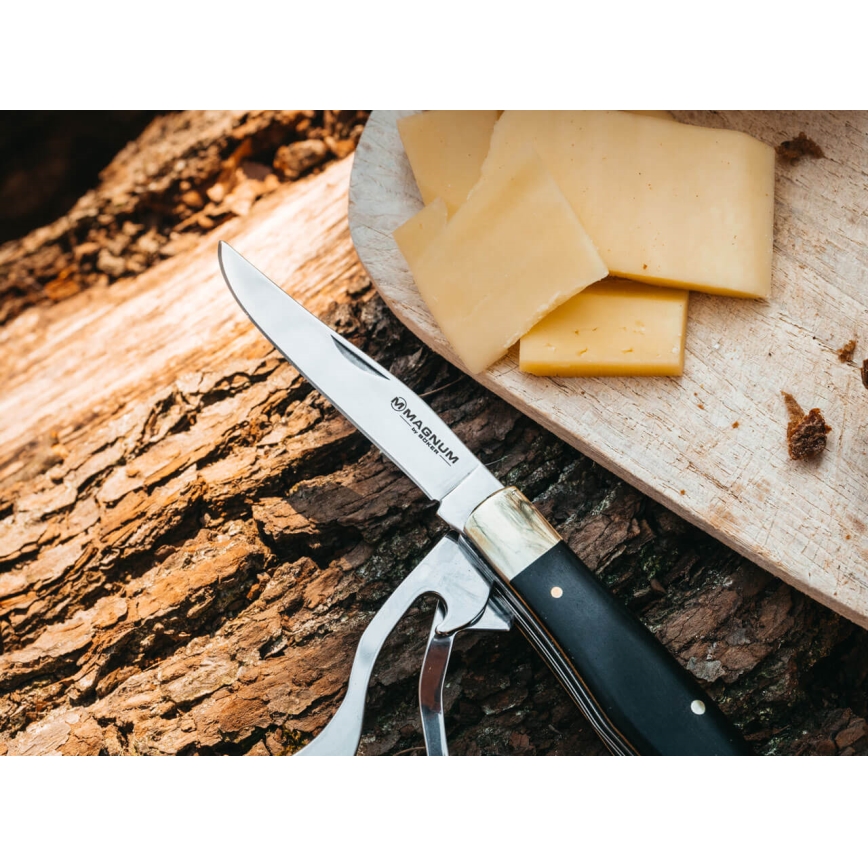 Böker - Nóż kieszonkowy ze sztućcami Magnum Bon Appetite 18,7 cm pakka